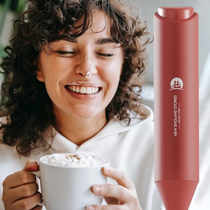 Powerful Milk Frother Handheld Foam Maker, Mini Whisk Drink Mixer - Image 6