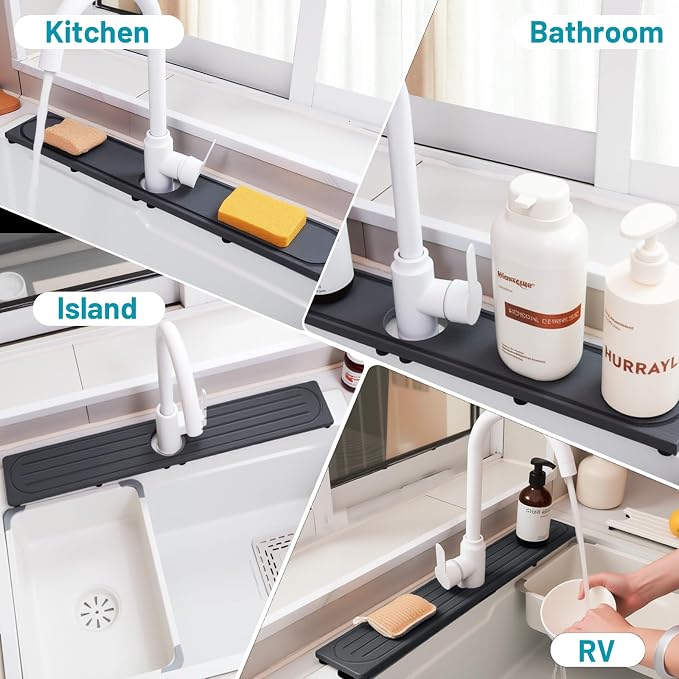 Faucet Mat for Kitchen Sink - Image 9