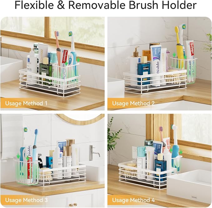 Yofidra Sponge Holder for Kitchen Sink Organizer Caddy: Sink Sponge - Image 3