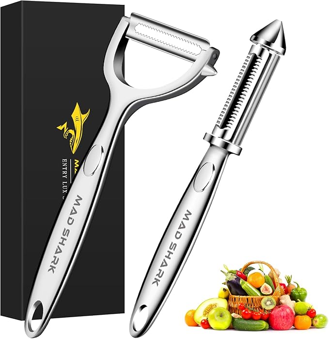 MAD SHARK Ultra Sharp Vegetable Peelers by MADSHARK
