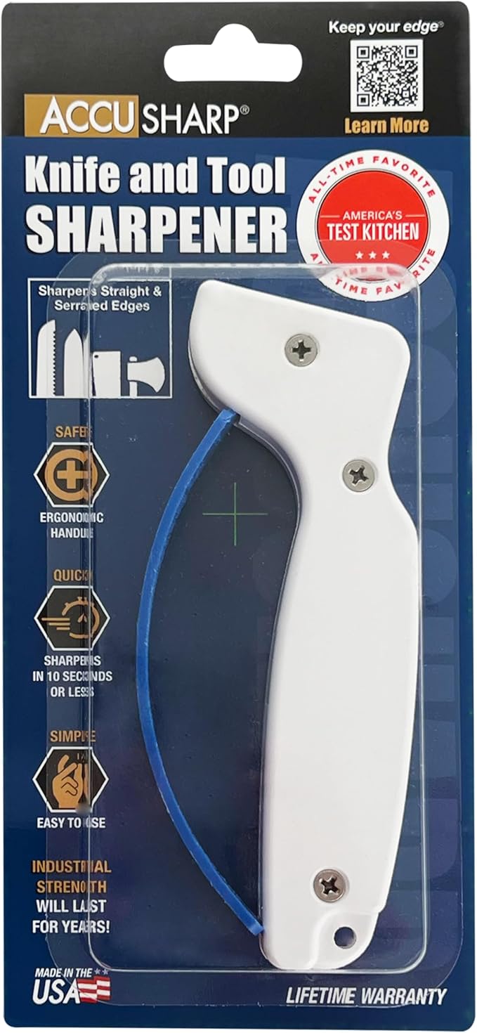 AccuSharp Knife Sharpener, Ergonomic Comfortable Handle, Compact & Easy to Use - Image 3