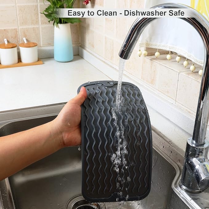 ZLR 2 Pcs Silicone Sponge Holder & Sink Caddy Tray - Image 5