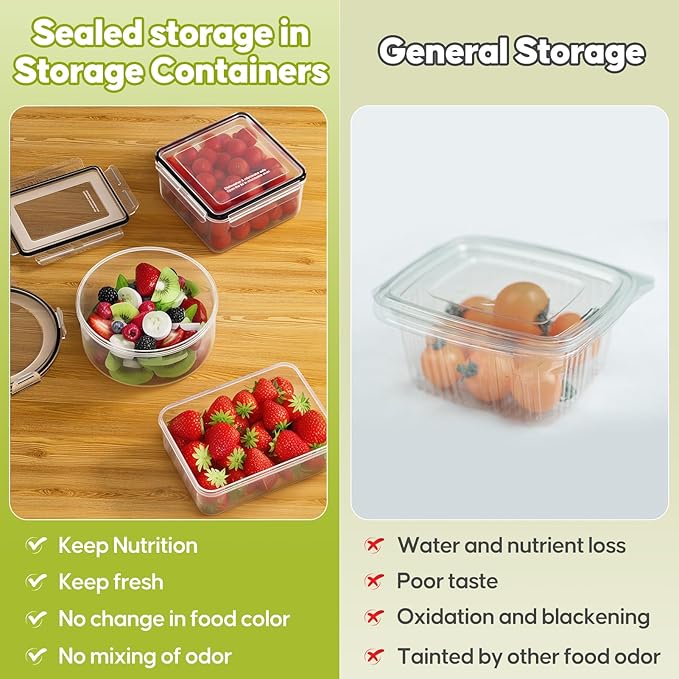 42 PCS Food Storage Containers - Image 5