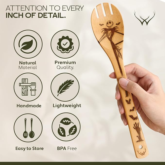 Nightmare Wooden Spoons for Cooking Before Christmas - Image 5