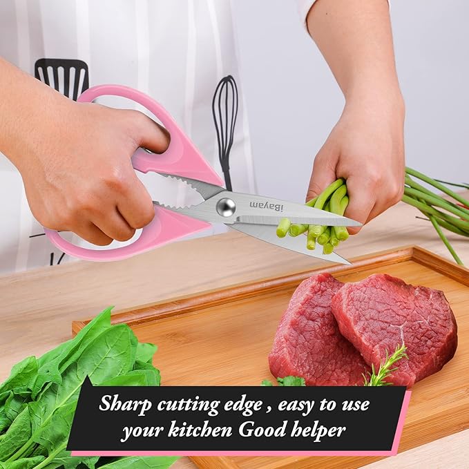 iBayam All Purpose 8.5" Cooking Scissors - Image 6
