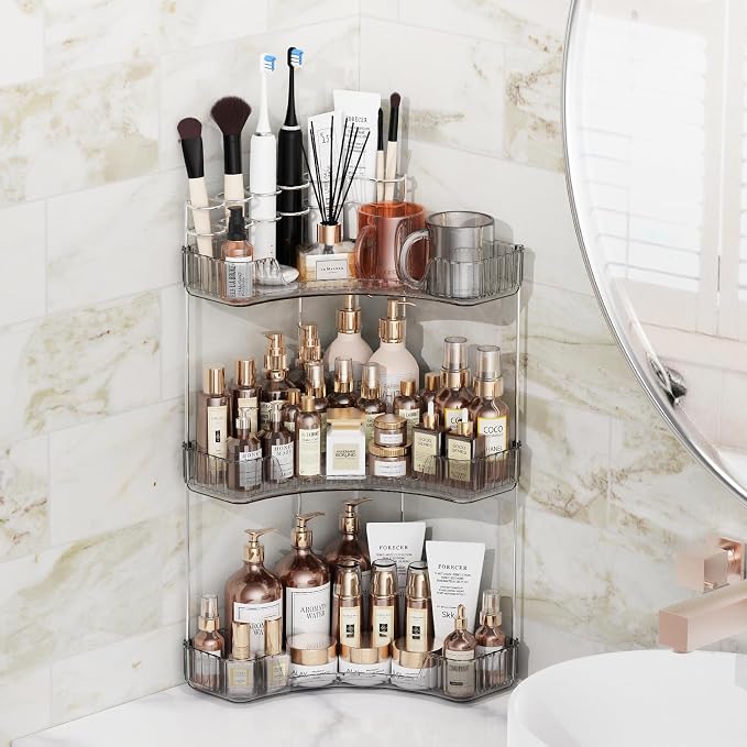 Asayuee 3-Tier Corner Bathroom Counter Organizer - Image 5