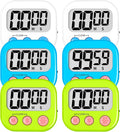 ZILLEEN 6 Pack Kitchen Timers for Cooking Digital Classroom Timers for Teachers by ZILLEEN