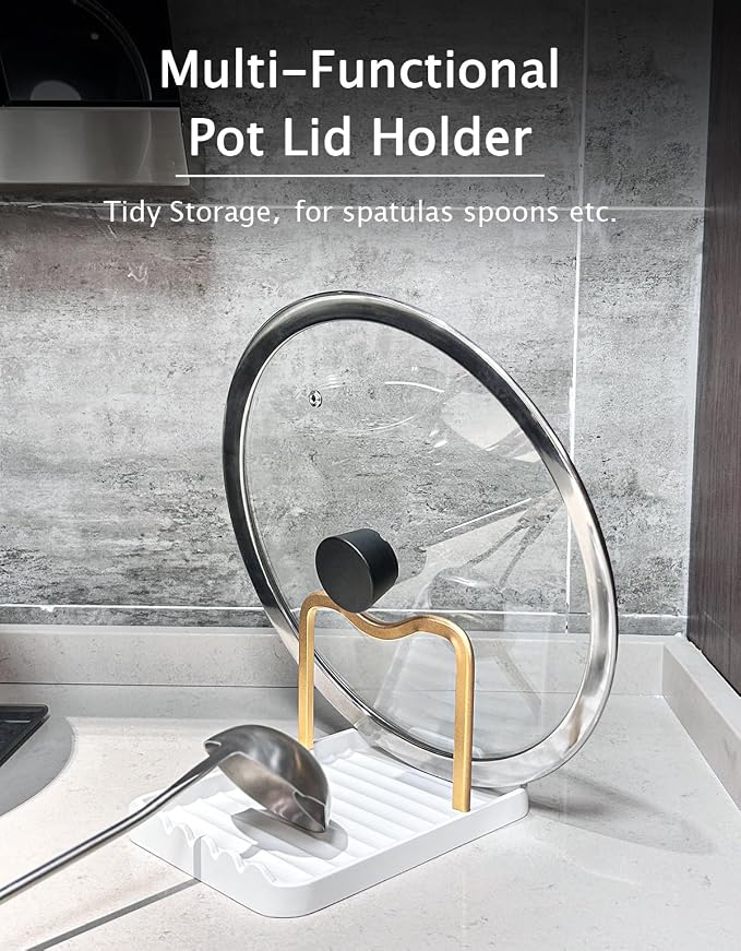 Anti-Rust Metal Spoon Rest - Image 4