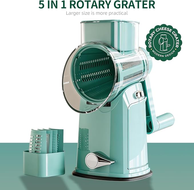 The CoveCarol rotary cheese grater comes - Image 6