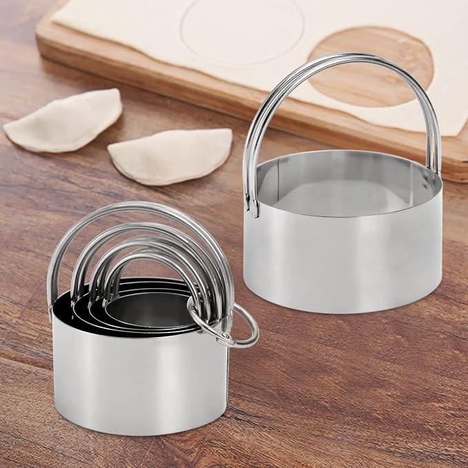 Tosnail Pastry Cutter, Dough Blender, 3 Cup Flour Sifter and Biscuit Cutter - Image 6