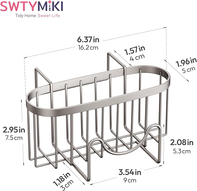 SWTYMIKI Sponge Holder for Kitchen Sink - Image 7
