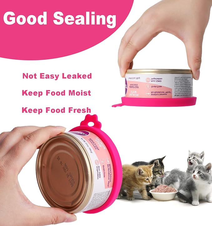 COMTIM Cat Food Can Covers Lids - Image 4
