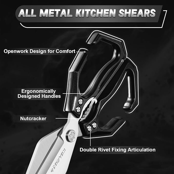 Dream Reach Japanese Kitchen Scissors Set - Image 4