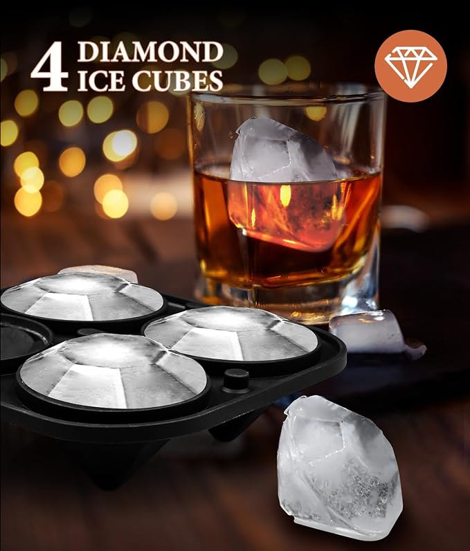 Dclobtop Ice Cube Trays, Silicone Ice Cube Molds - Image 4
