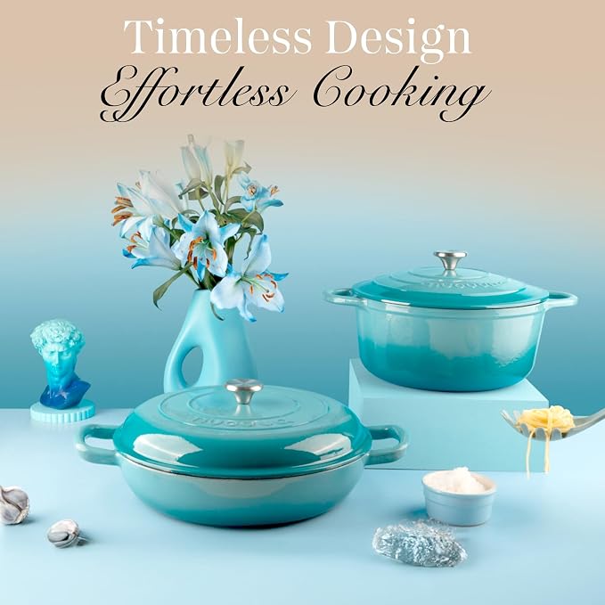 Shallow Cast Iron Casserole - Image 9