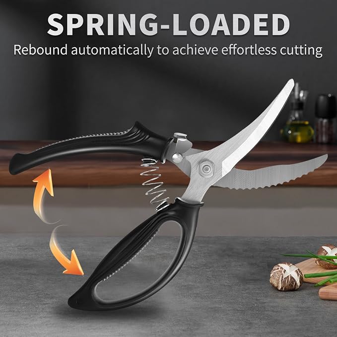 Heavy Duty Kitchen Poultry Shears - Image 3