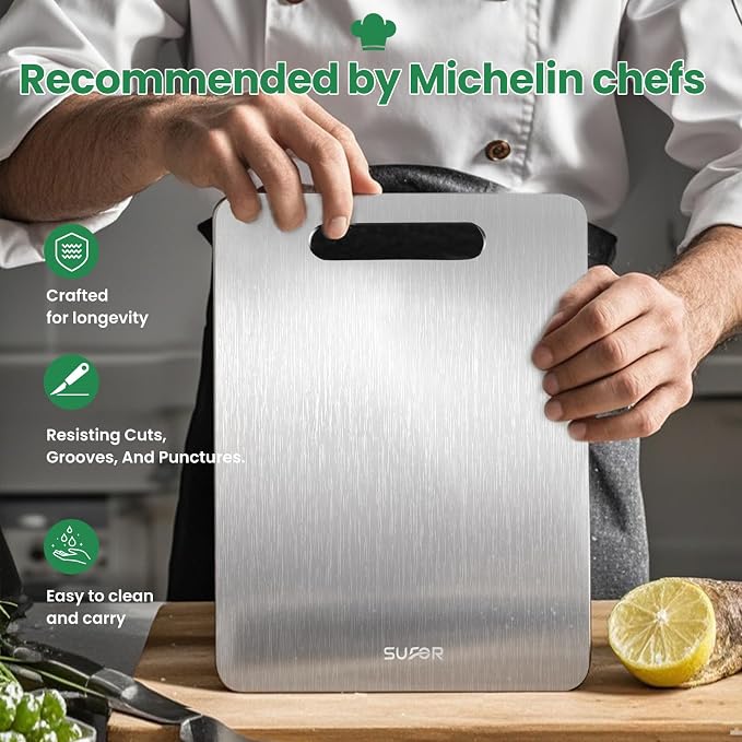 New Titanium Cutting Board, 100% Pure Titanium Cutting Boards - Image 7