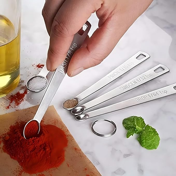 23 Pcs Stainless Steel Measuring Spoons Set - Image 7