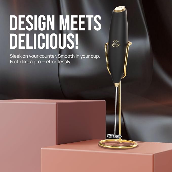 Zulay Kitchen Executive Series Luxury Gift Milk Frother - Image 2