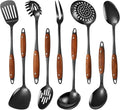 304 Stainless Steel Cooking Utensils Set, Solid Spoon, Spaghetti Spoon by Lazycorner