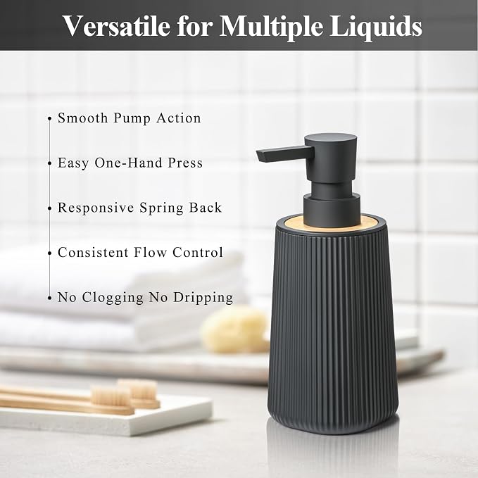 Black Hand Soap Dispenser Set - Image 5