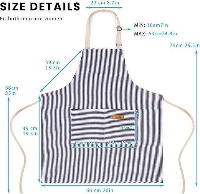 BeLuyi Adjustable Bib Apron - Image 3