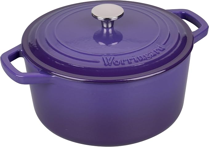 VORRINGARD Enameled Cast Iron Dutch Oven Pot - Image 8