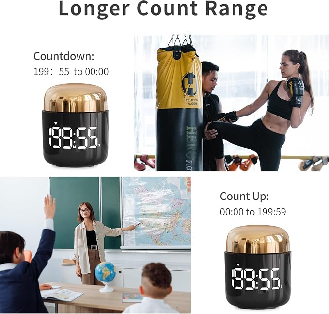 Digital Kitchen Timer, Countdown Countup Timer - Image 4