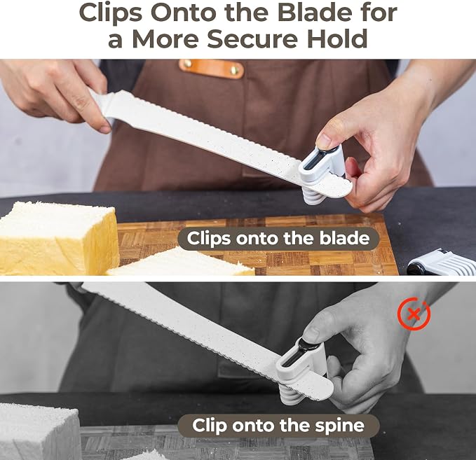 CoquusAid Upgrade Bread Knife for Homemade Bread, World‘s 1st Double Serrated - Image 8