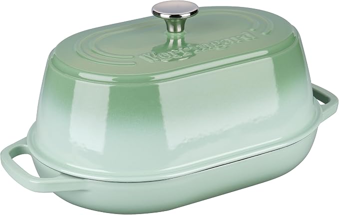 VORRINGARD Enameled Cast Iron Dutch Oven Pot - Image 4