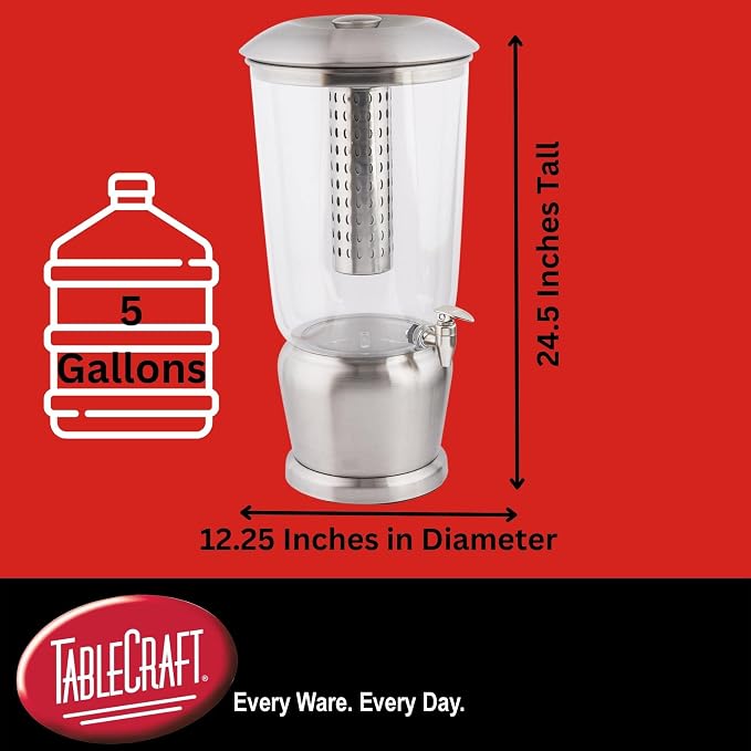 TableCraft 85 Large 5 Gallon Drink Dispenser - Image 4