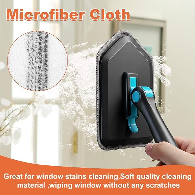 Long Handled Scrub Brush for Shower, 3-in-1 Cleaning Brushes - Image 8
