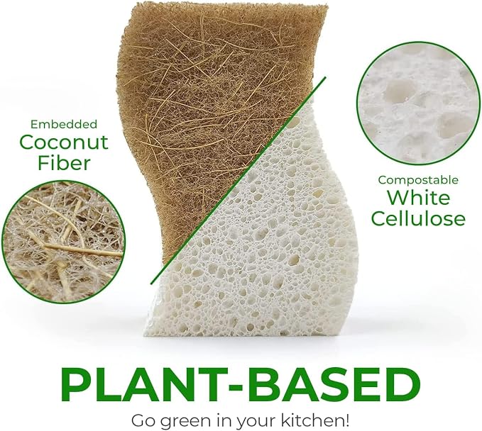 AIRNEX Natural Kitchen Sponges - Image 2