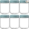 NETANY 6-pack 16oz Glass jars by NETANY