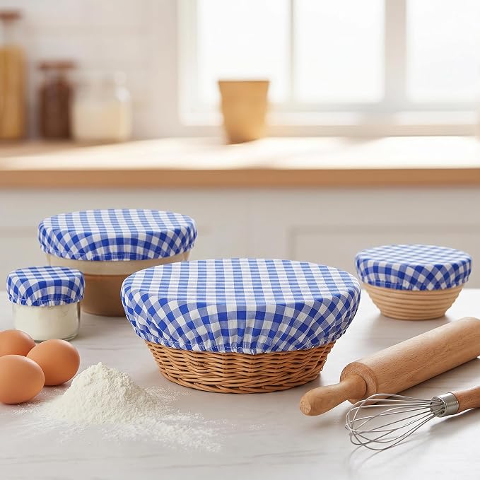 Reusable Bowl Covers, 5 Size Stretch Cloth Bowl Covers - Image 4