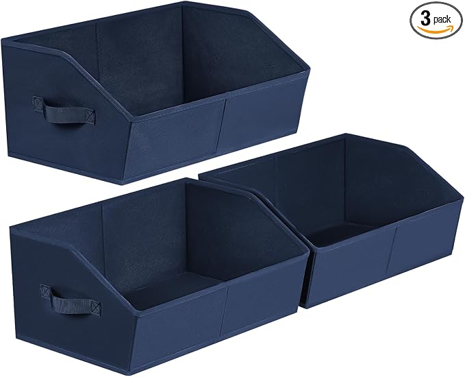 Homsorout Closet Baskets for Shelves Trapezoid by Homsorout