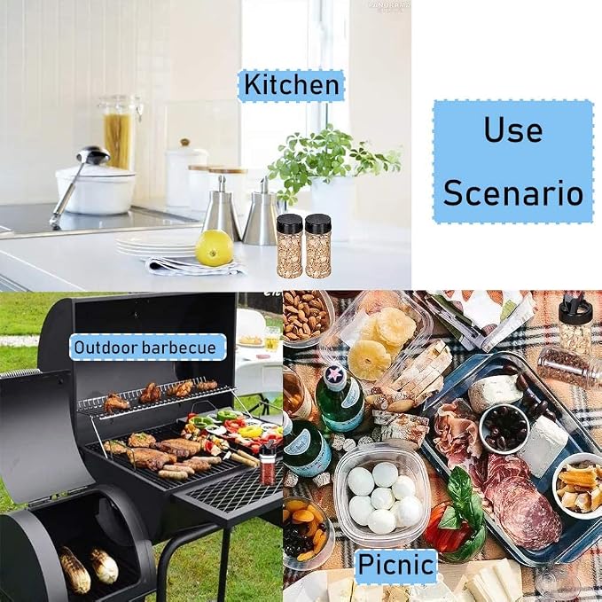 16 PCS 3.5oz Plastic Seasoning Containers - Image 6