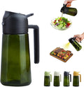 2 In 1 Oil Dispenser And Oil Sprayer, 16 Oz/470 Ml Oil Dispenser by Unknown