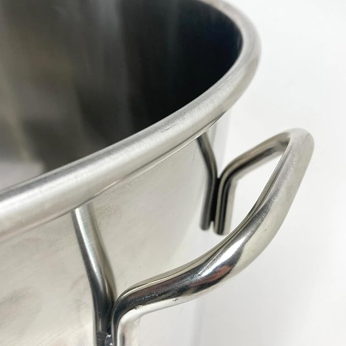 Bayou Classic 1124 24-qt Stainless Stockpot w/Lid And Basket Includes Vented - Image 5