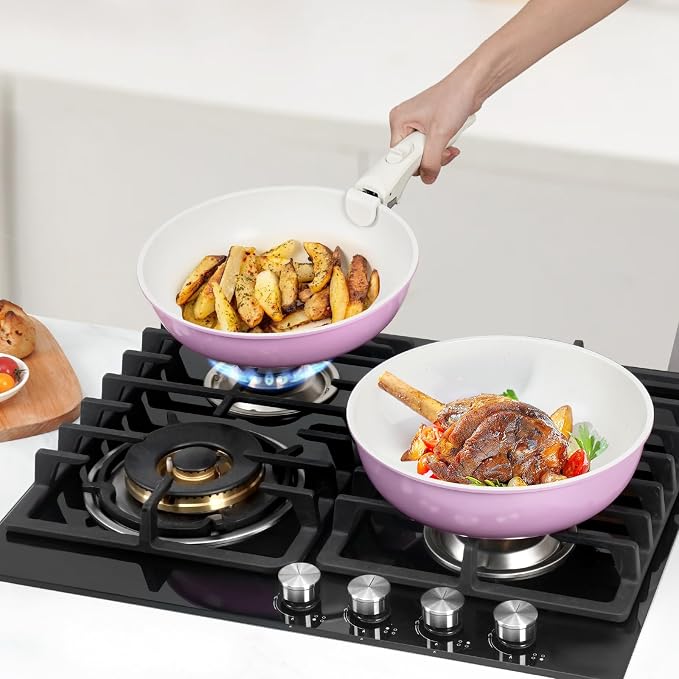 SODAY 15Pcs Pots and Pans Set Non Stick, Cookware Sets - Image 6