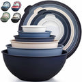 Zulay Kitchen 12 Piece Plastic Mixing Bowls by ZulayKitchen