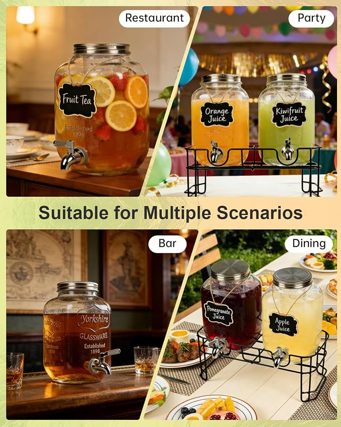 1 Gallon Drink Dispenser 2 Pack - Image 6
