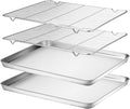 Wildone Baking Sheet & Rack Set, Stainless Steel Cookie Pan by Wildone