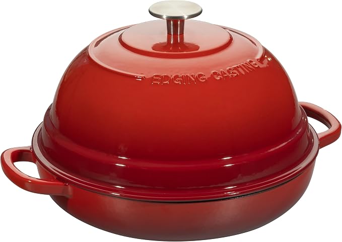 EDGING CASTING Enameled Cast Iron Dutch Oven Pot - Image 4