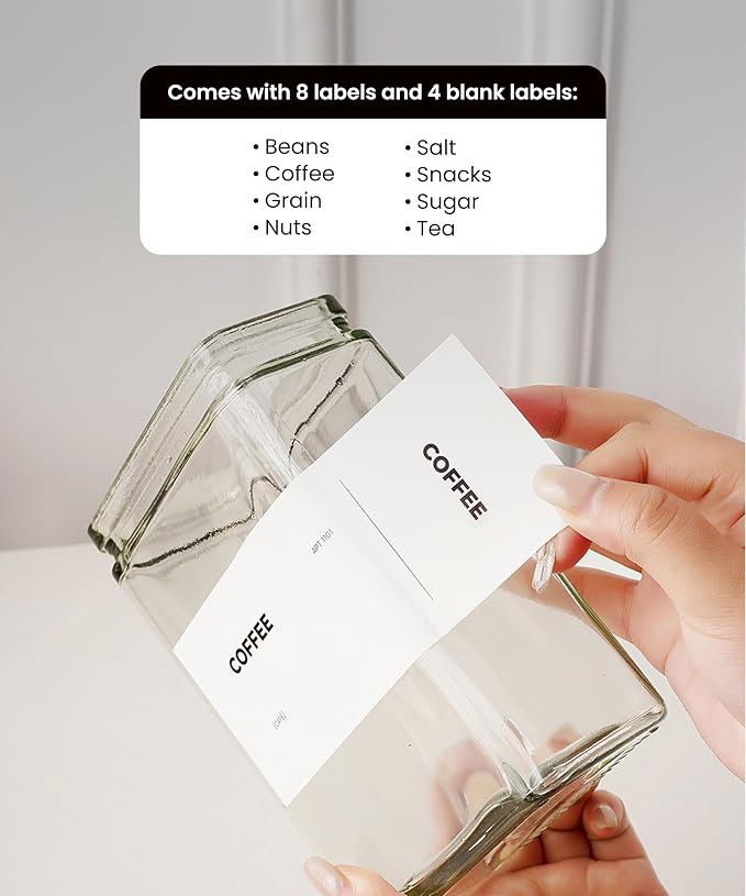 APT 1101 Glass Storage Jars - Image 8
