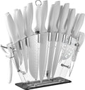 EUNA Knife Block Set, German High-Carbon Stainless Steel Knife Sets by EUNA