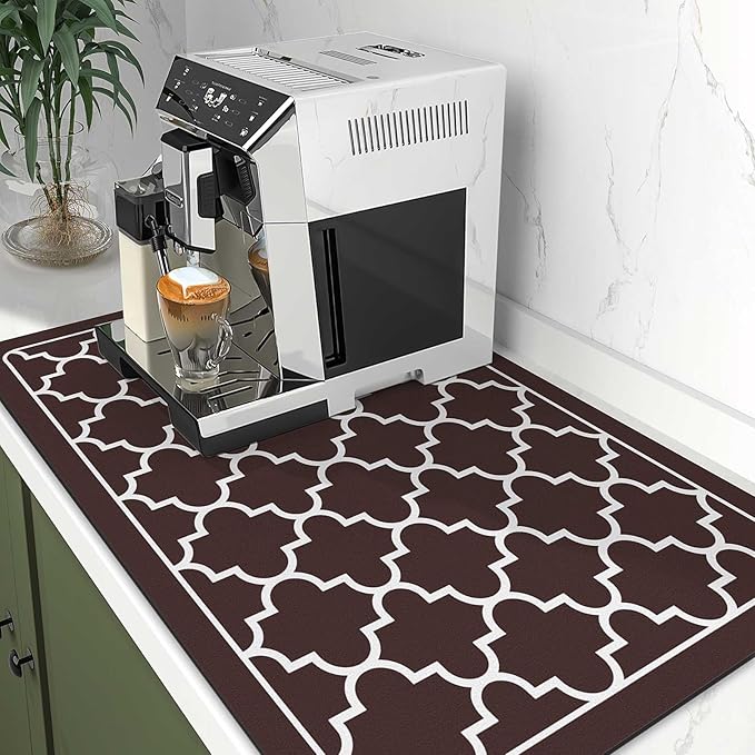 WISELIFE Dish Drying Mat Super Absorbent Drying Mat Large Dish Drying Mats - Image 2