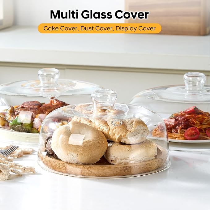 10 inch Glass Microwave Splatter Cover, All Glass, BPA-Free & Non-Plastic - Image 6