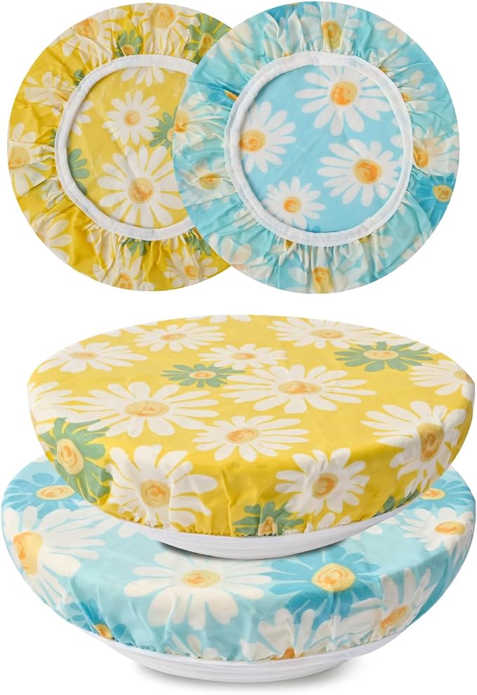 2Pcs Reusable Bowl Covers for Bread Proofing by Unknown