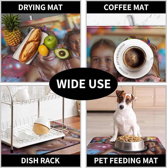Customized Microfiber Fabric Dish Drying Mat - Image 7